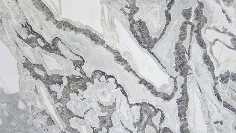Dover White — Marble slab, block 179587