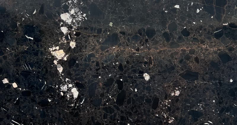 Black Marron — Marble slab, block BM447