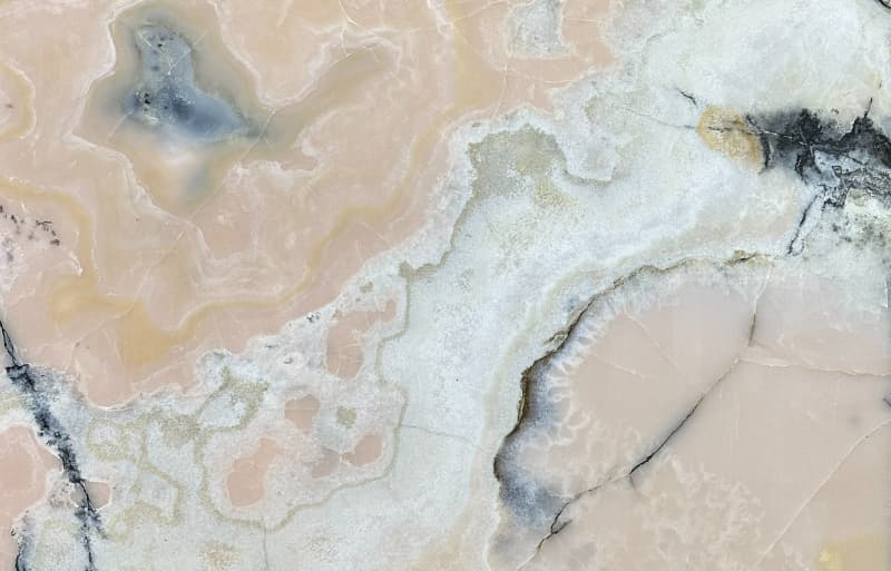 Pink Veined Onyx — Onyx slab, block PO772