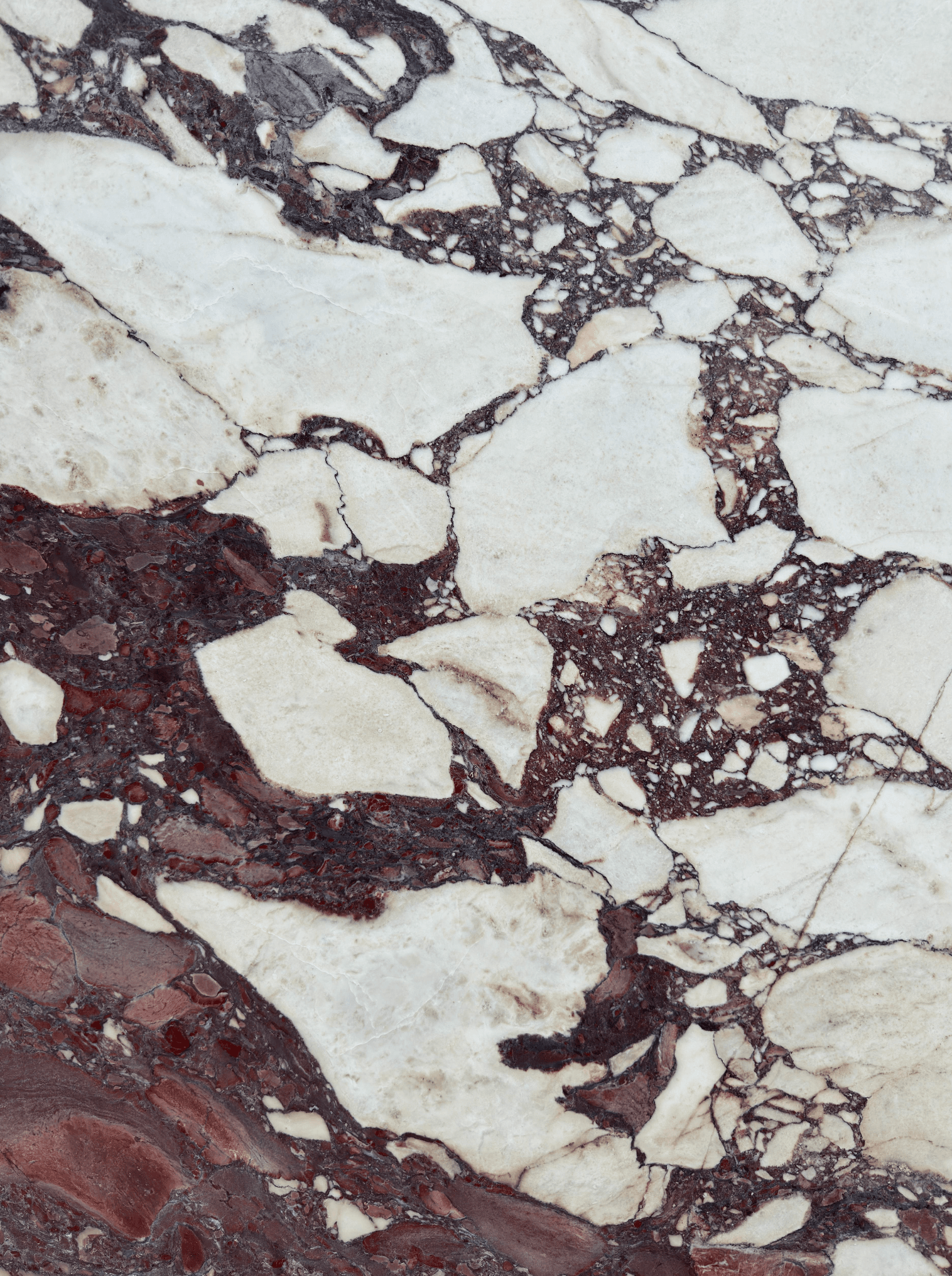 Breccia Violetta — Marble slab, block 14397