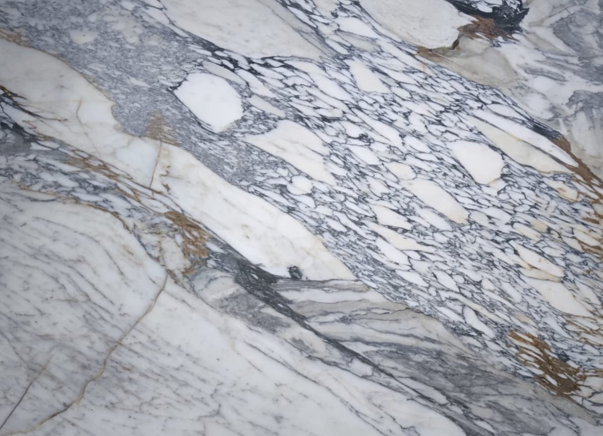 Arabescatto Gold — Marble slab, block 22075
