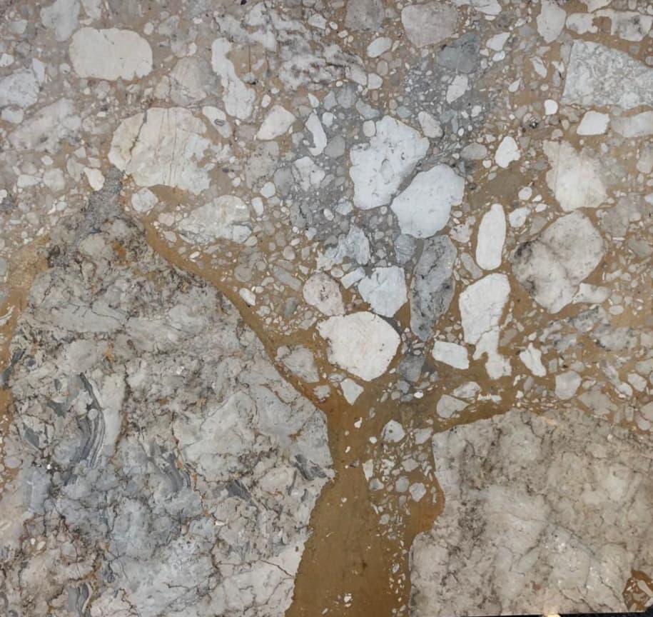 Arabescatto Spectrus — Marble slab, block AB336