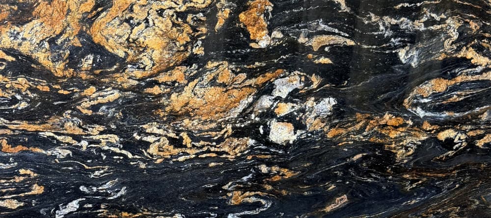 Gold Fusion — Granite slab, block BL1111