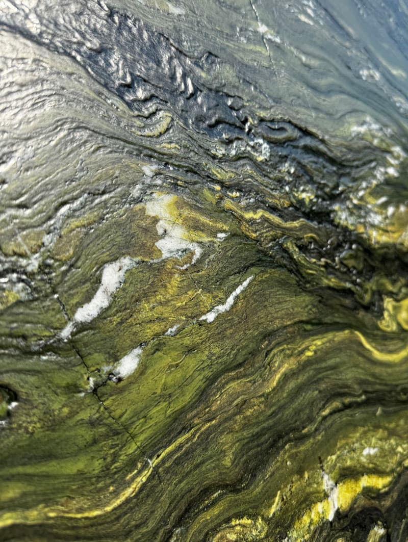 Verde Exotic — Marble slab, block IR22